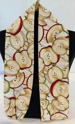 Fall Apple Print MD RN EMT LPN Stethoscope Cover Uniform Accessory - Image 1 of 4