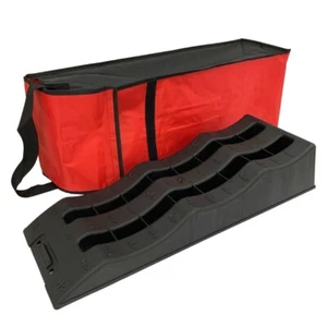 Caravan Levelling Ramp & Bag 3 Step Cradle Design for Singe Axle RV Level Block - Picture 1 of 6