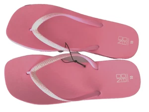 NOBO NO BOUNDARIES Glittery Pink Foam Single Flip-Flop Sandals Sz 10 - Picture 1 of 6