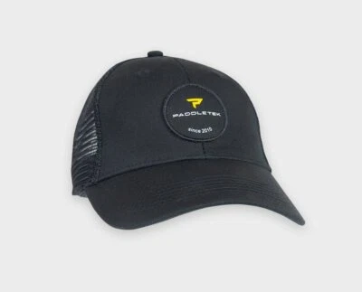 Paddletek Pickleball Trucker Hat Color Black