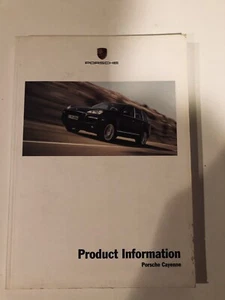 FACTORY Original 2008 Porsche Cayenne Product Information Book - Picture 1 of 6