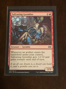 Magic the Gathering Double Masters Salivating Gremlins - Picture 1 of 2