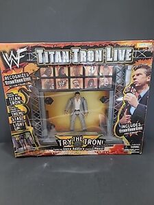 1999 Jakks WWE WWF Titan Tron Live Entrance Stage Set & Figure NIB (DAMAGED BOX)