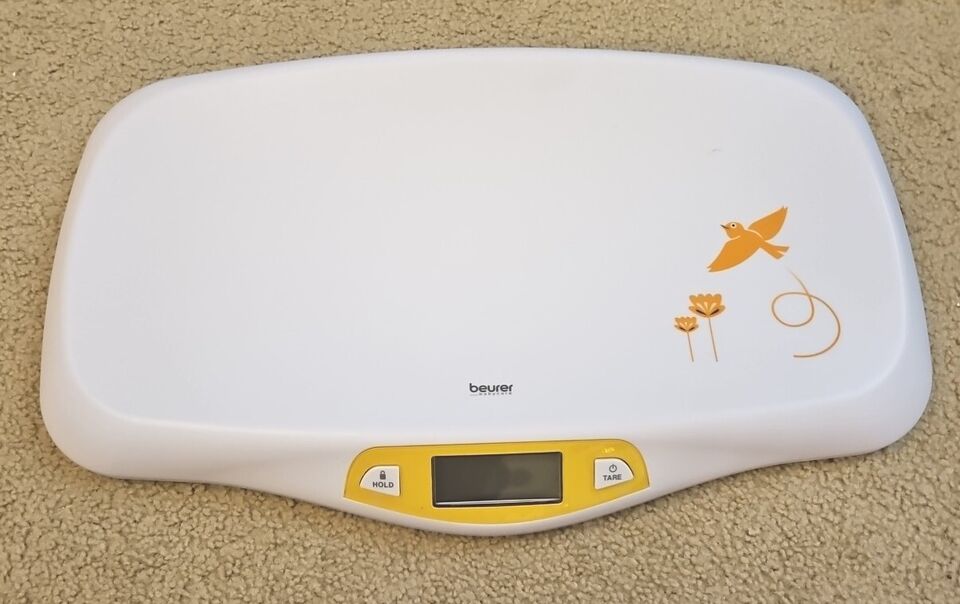 Beurer BY80 Digital Baby Scale, Infant Scale for Weighing in