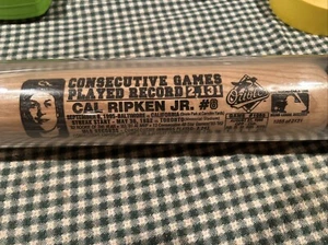 Cal Ripken Jr aufeinanderfolgende Spiele Gedenk Louisville Slugger Schläger 1055 von 2131 - Bild 1 von 7