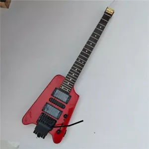 6 Strings Headless Electric Guitar,Ash Body Roasted Maple Neck Copper Nut BJ719 - Picture 1 of 19