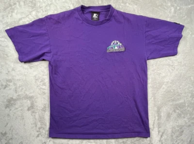 Camiseta De Colección 1998 Colorado Rockies All Star Game L Púrpura Starter MLB Tee Foto 1 de 4