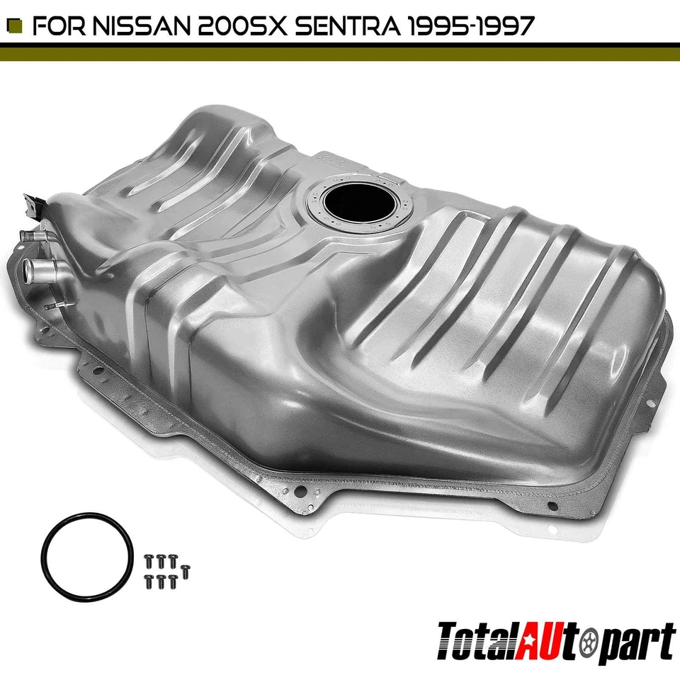 13.2 Gallons Fuel Gas Tank w/ O-Ring for Nissan Sentra 95-97 200SX 172020M000 - Image 1 of 4