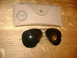 Occhiali da tiro vintage (The General) Ray-Ban Bausch & Lomb 1/30 10K G.O. #1730 - Foto 1 di 8