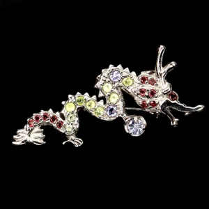 925 Plata de Ley Broche Redondo Tanzanita Peridoto Gema Natural Joyería - Imagen 1 de 14