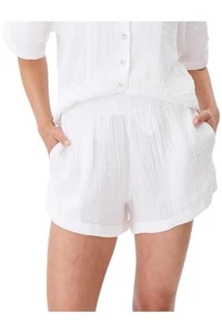 Rip Curl Women's Premium Casual Beach Short w/ Elastic Waistband White - Picture 1 of 2