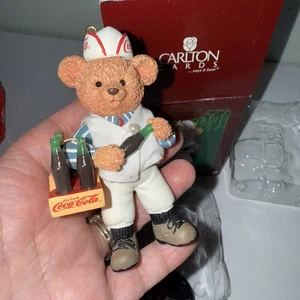 Coca-Cola Erbstück Sammlung "BOY SERVER" Ornament von Carlton Karten EUC! - Bild 1 von 6