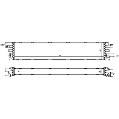 Nissens 60354 Supercharger Heat Exchanger - Image 1 of 4