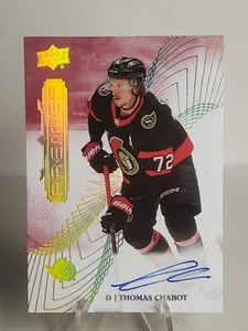 2022-23 Upper Deck Premier Autographs Thomas Chabot Ottawa Senators - Picture 1 of 3