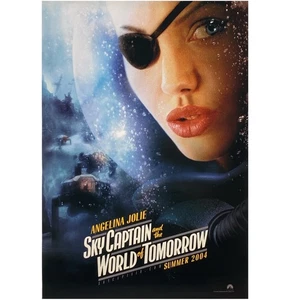 2004 Sky Captain and the World of Tomorrow 20"x13 1/2" Movie Promo Poster - Picture 1 of 1