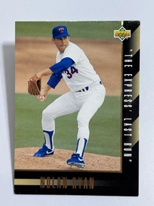 1993 Upper Deck - SP6 NOLAN RYAN - The Express Last Run - Rangers HOF - Picture 1 of 2