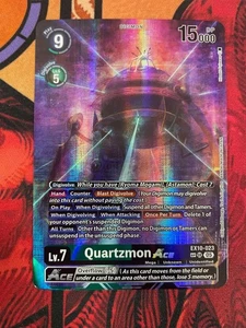 Quartzmon ACE (SP) - Sinister Order EX10-023 SR - Picture 1 of 2