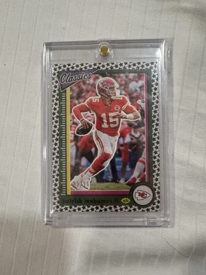 2022 帕尼尼经典 Patrick Mahomes Stars 版本 6/10 #46 Sp 罕见  — 第 1/2 张图片