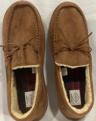 Zapatillas mocasín de espuma viscoelástica para hombre cierre trasero interior/exterior St.John Bay talla 11-12 Foto 1 de 4