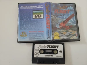 Commodore 64 C64 Game - SOLO FLIGHT - US GOLD MicroProse Original K7 - Picture 1 of 4