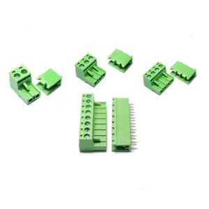 Straight 2Pin-12Pin 5.08mm KF2EDG PCB Terminal Block Screw Connector Male&Female - Picture 1 of 13