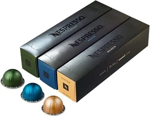 Nespresso Vertuo Coffee Pods, Pack of 30, 10 x Melozio, 10 x Stormio, 10 x Odac - Picture 1 of 7
