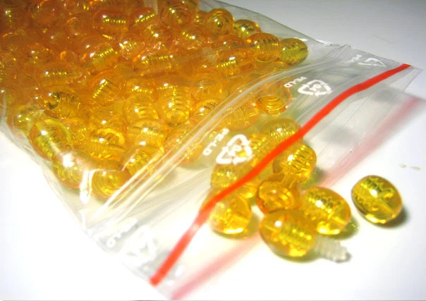 Lot x 100 Jewelry Plastic Screw Clasps  .  Choose Your Favorite Color. - Image 1 of 1