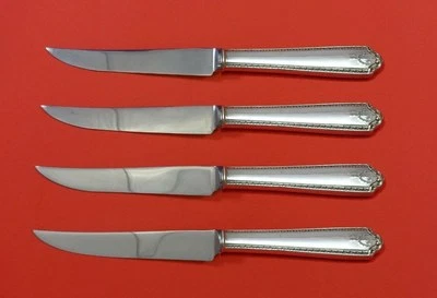 Conjunto de facas para bife Lady Hilton by Westmorland prata esterlina 4 peças HHWS feito sob medida - Imagem 1 de 2