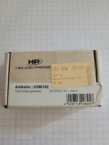 Helios Preisser Flachwinkel gehärtet DIN 875, 50x40mm - Bild 1 von 2