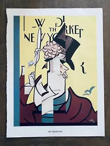 New Yorker Magazine Eustace Tilley Interior Page Art unknown issue - Picture 1 of 2