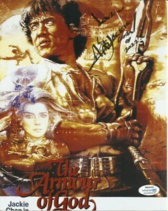 JACKIE CHAN SIGNED COOL PHOTO (6) ALSO ACOA CERTIFIED - Picture 1 of 2
