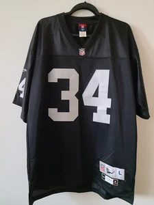 Bo Jackson Oakland Las Vegas Angeles Raiders Jersey Reebok Men's Size Large - Picture 1 of 2