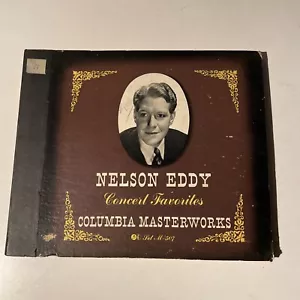 10" 78 RPM Record Set-Nelson Eddy-Concert Favorites/Columbia Set M-507 (4) - Imagen 1 de 11