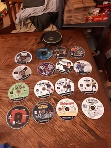 PS2 Games Lot Bundle 16 Disc Only & Xbox Cd Case All Resurfaced  - Picture 1 of 12