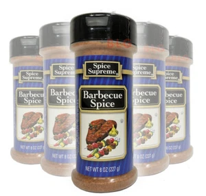 Especias Supreme Ground BARBACOA ESPECIAS Comida Condimentos Cocina Cocina 8 oz a la venta - Imagen 1 de 7