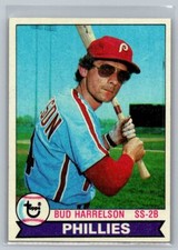 1979 Topps Vintage #118 Bud Harrelson Philadelphia Phillies Baseball Card