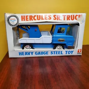 Vintage Bandai Pressed Steel Hercules Wrecker Truck 8" Long Japanese quality - Picture 1 of 4