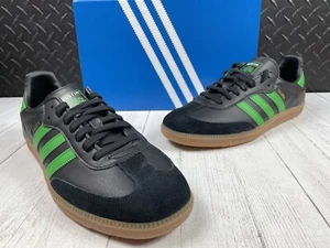 Size 9-New Adidas Men's Originals Samba Team “Austin FC” HQ7035 Sneakers - Picture 1 of 11