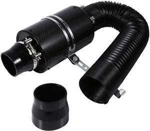 KIT DE INDUCCIÓN DE FIBRA DE CARBONO TUBO DE ALIMENTACIÓN DE AIRE FRÍO PARA VAUXHALL CORSA ASTRA - Imagen 1 de 8