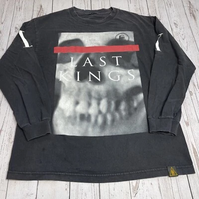 Camiseta Masculina Gráfica Manga Longa Tyga Last Kings Preta Masculina Tamanho Médio - Imagem 1 de 4