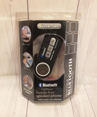 Altavoz inalámbrico Gear teléfono Bluetooth modelo 4PR910 manos libres cancelación de ruido Foto 1 de 4