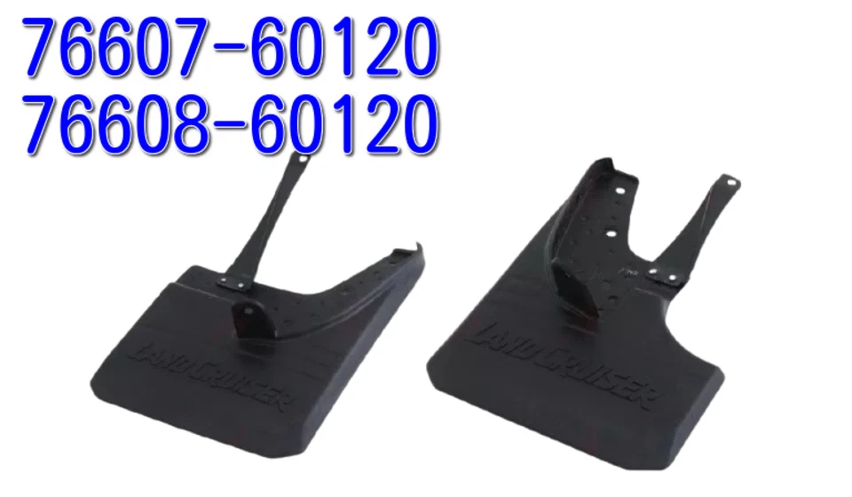 Toyota Genuine Land Cruiser 70 Series 1990-96 Rear Mud Guards Flaps Splash Set - Image 1 of 1