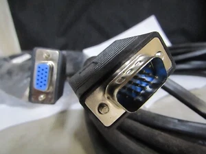 AVM 2919 50' SVGA VGA Male to Female Low Voltage Computer Cable 15 pin - Picture 1 of 6