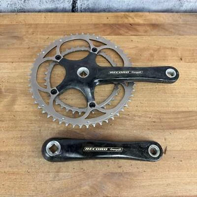 Campagnolo Record 10 170mm 53/39t Carbon 10-Speed Square Taper 5-Bolt Crankset - Image 1 of 4