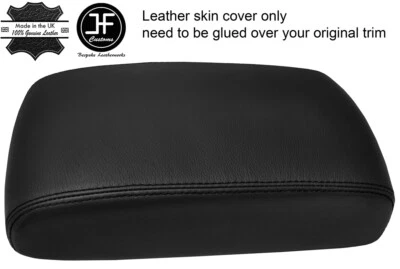 BLACK STITCHING ARMREST REAL LEATHER COVER FOR SUBARU TRIBECA B9 2008-2014 - Image 1 of 2