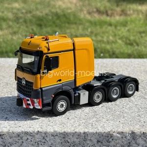 1/50 scale Mercedes-Benz Actros SLT GigaSpace 8x4 Yellow Diecast Toy Collection - Picture 1 of 4