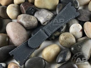 AP Bänder grauer Hakenstil Nylonband Audemars Piguet Royal Oak Offshore 44 mm - Bild 1 von 2