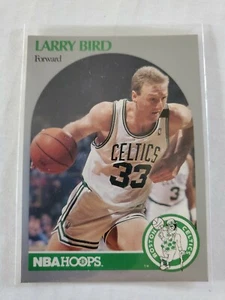 Larry Bird 1990-91 NBA Hoops #39 HOF Boston Celtics - Picture 1 of 6