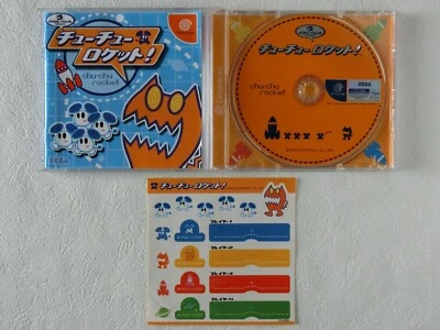Chu Chu rocket Sticker DC Sega Dreamcast From Japan - Image 1 of 4