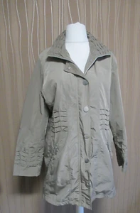 180 JA603 MARCONA Damen Jacke Übergangsjacke beige Gr. 20 Kurzgröße Damenjacke - Bild 1 von 5